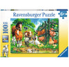 Ravensburger Jigsaw Puzzle | Animal Get Together 100 Piece